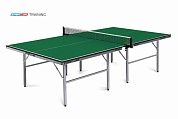 Теннисный стол Training green - подходит для игры в помещени, в спортивных школах и клубах
